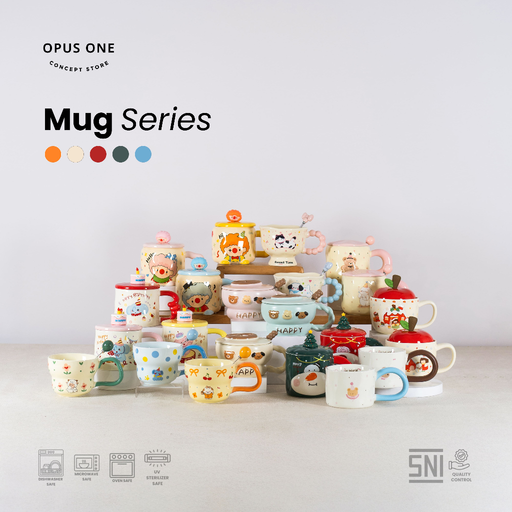 Opus One Party Clown Mug 430ml LS2116 23252