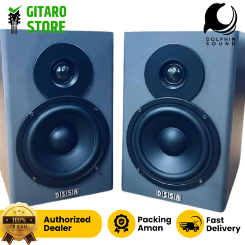 Speaker Monitor Dolphin sound ISK DS5A MK6 Speaker DS 5A MK VI Flat Monitor Speaker Original