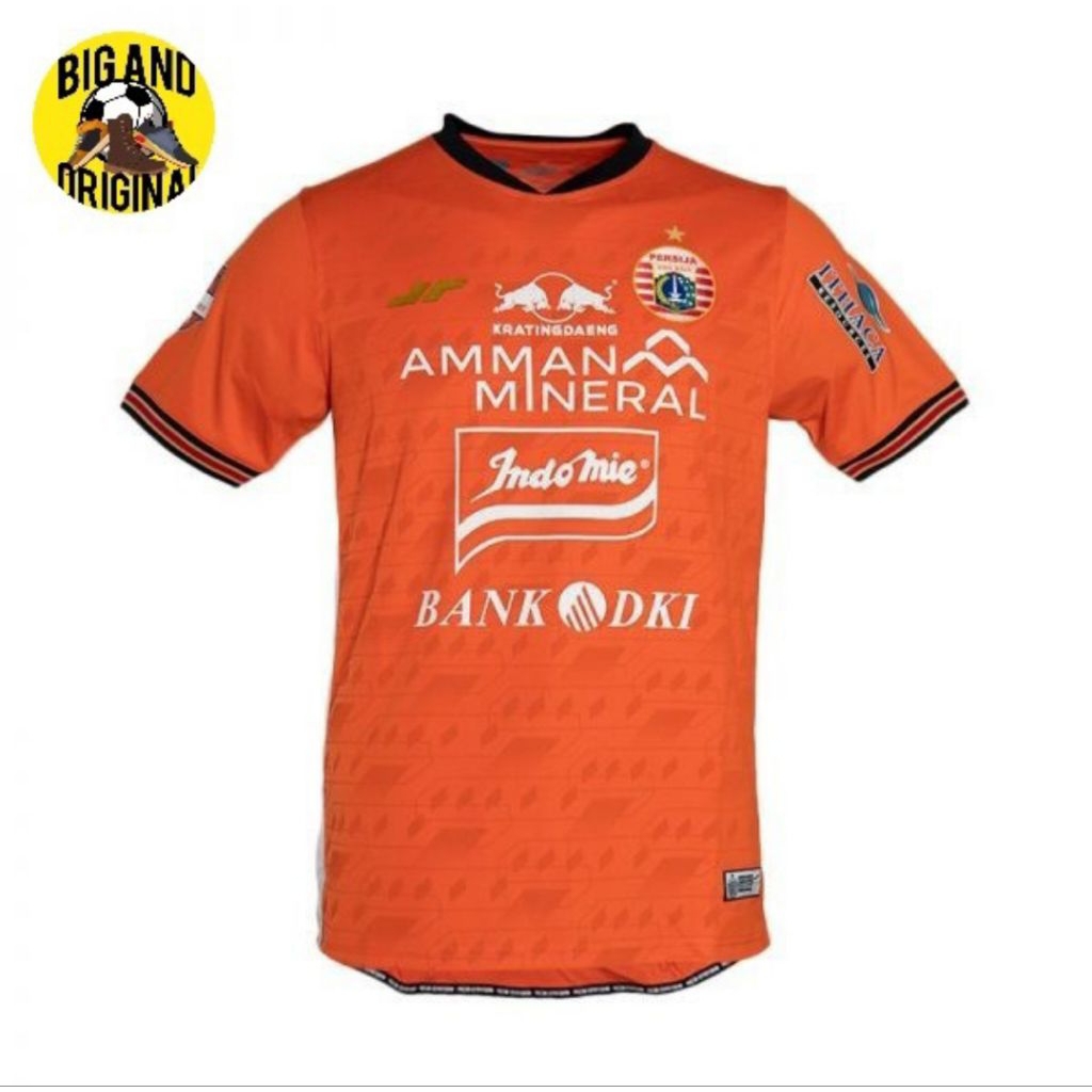 Jersey Persija Replica Third Orange 2020 XXL BNWT, Original JUARAGA