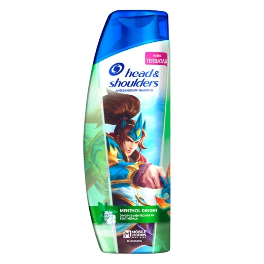 head & shoulders Mobile Legend Shampoo Menthol Dingin 160 ml edisi mobile legend
