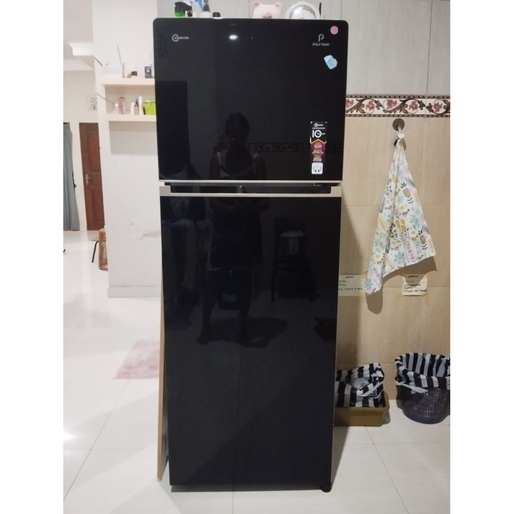 Preloved Kulkas Polytron Belleza Jumbo Inverter
