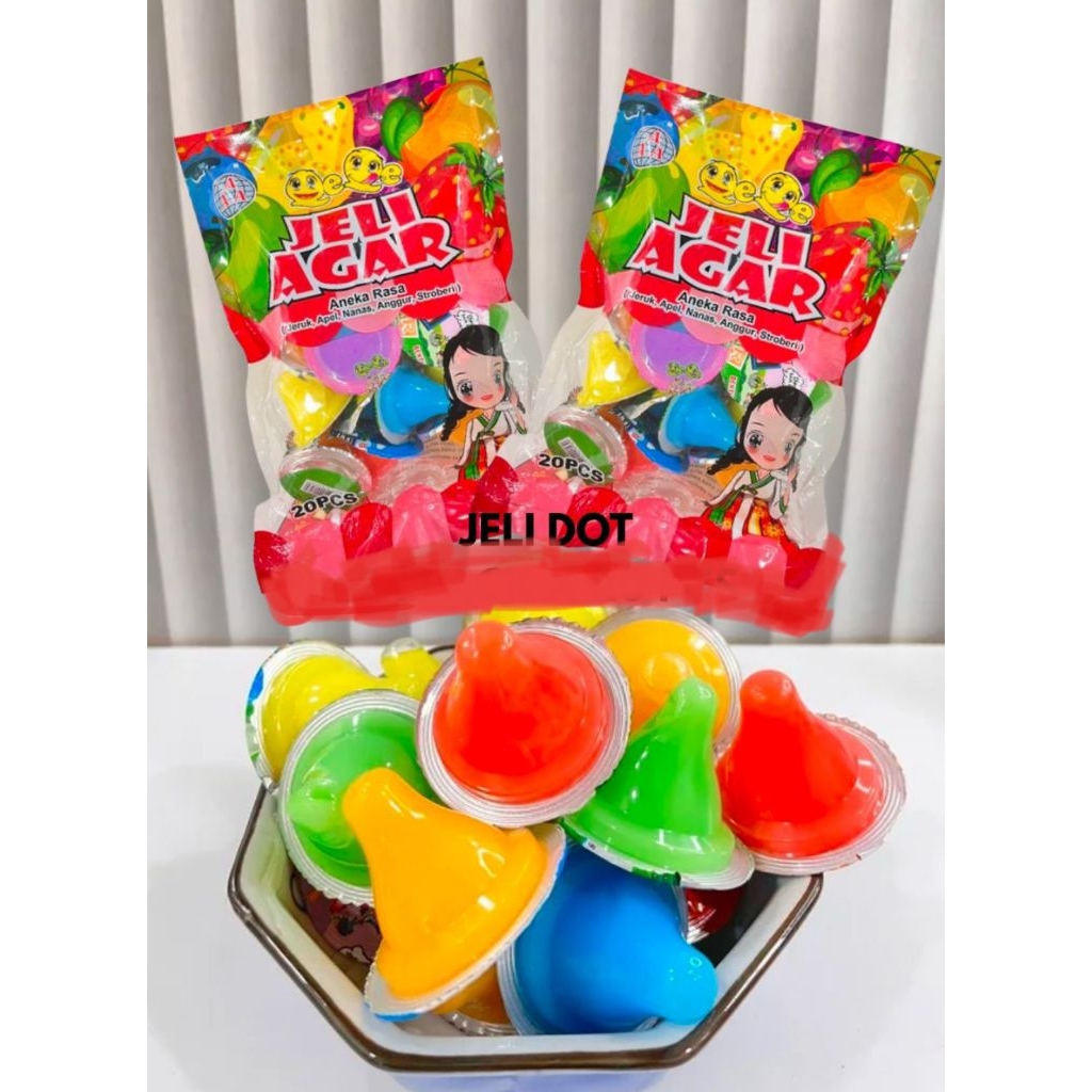 Qeqe Jelly Dot Isi 20 pcs