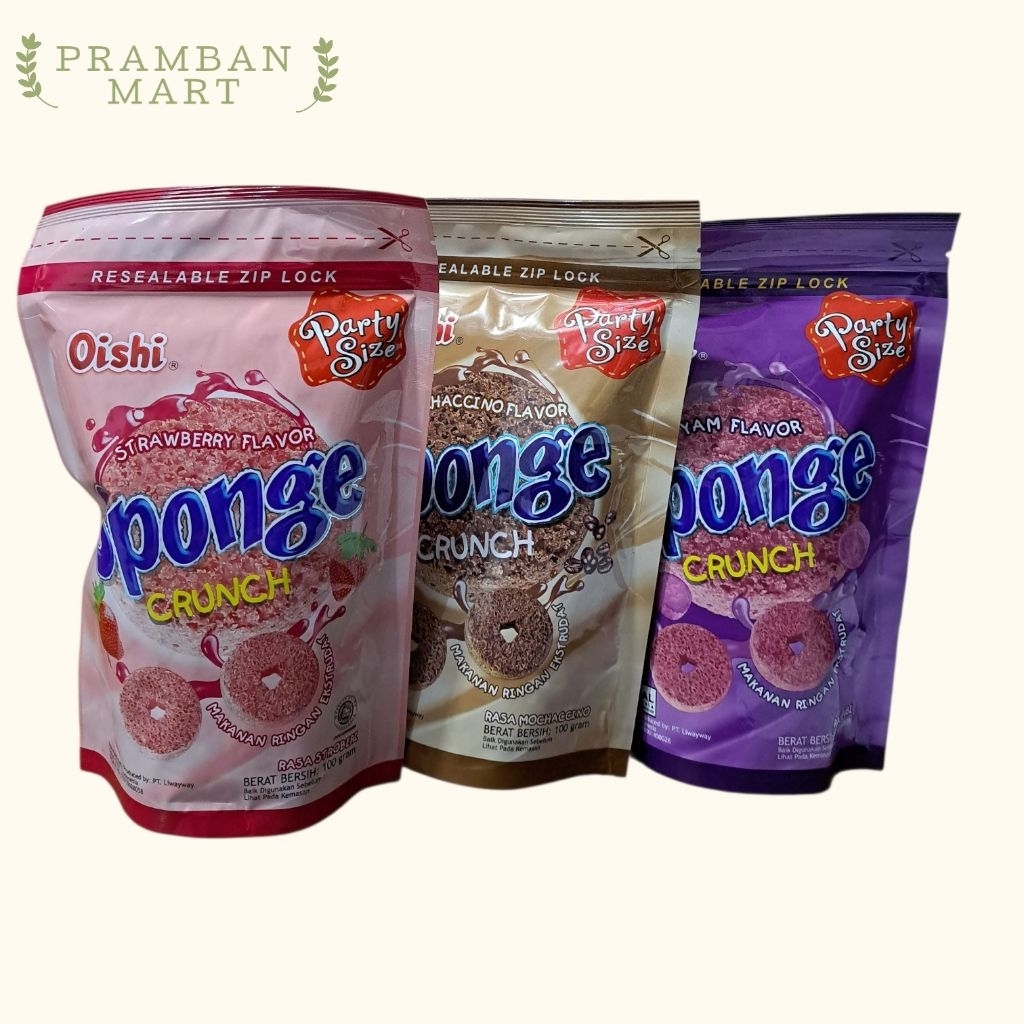 SNACK OISHI Sponge 100gr