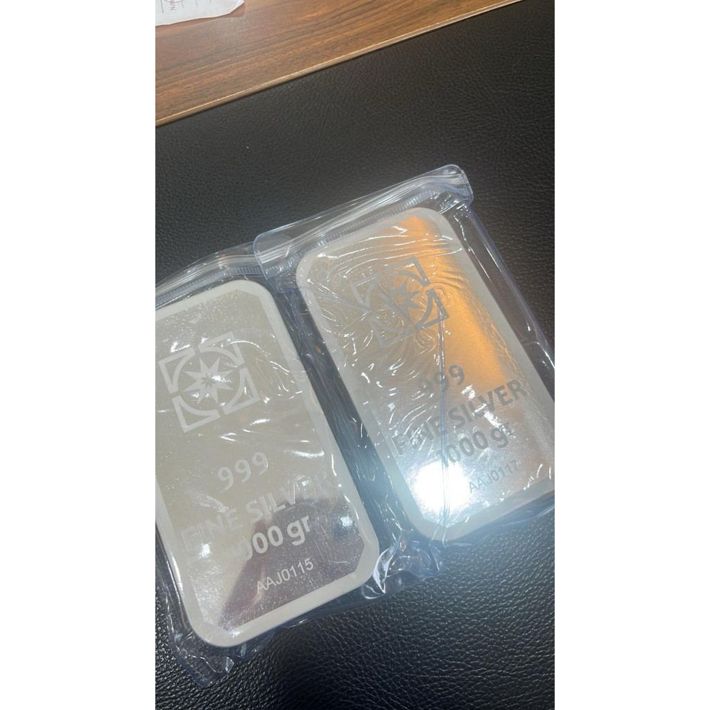 Perak 1 KG / 1000 gram ready stock sertifikat