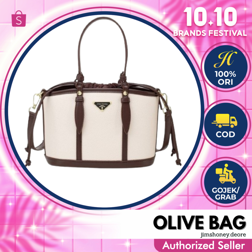 Jims Honey OLIVE BAG Tas Selempang Handbag Wanita Slingbag Cewek Korea Kerja Kuliah Jimshoney JH