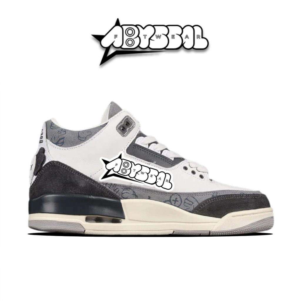 Sepatu AJ 3 Retro X Kaws