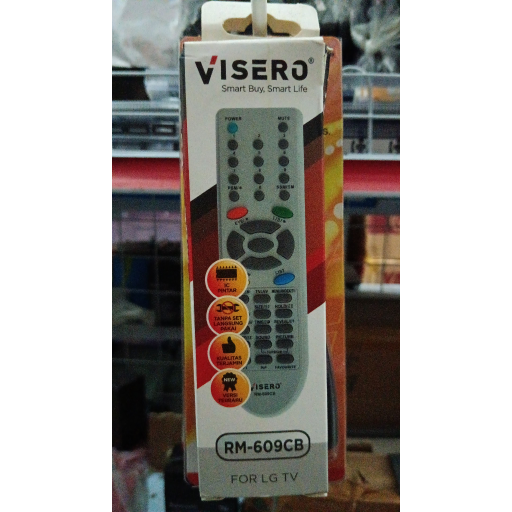 7723 remote remot tv universal tabung LG visero rm-609cb