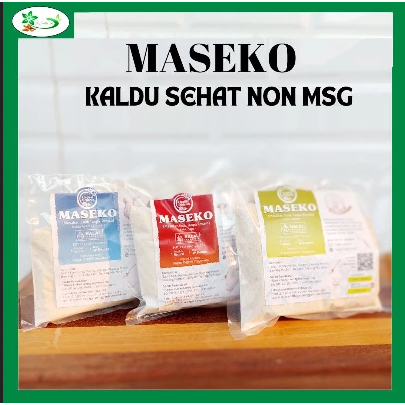 Maseko kaldu sapi & Jamur & ayam kampung / maseko reffil /Lingkar Organik - Maseko Kaldu