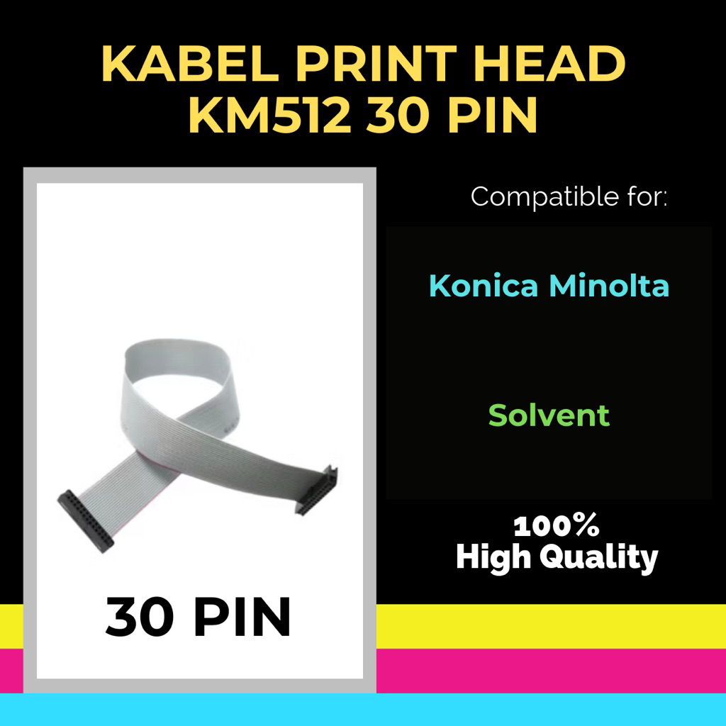 Kabel Print Head Konica KM512 KM 512 30P 30 Pin