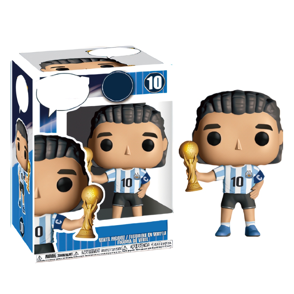 Figure Pop Diego Maradona Koleksi Action Figure Argentina Collection Action Figure Gift