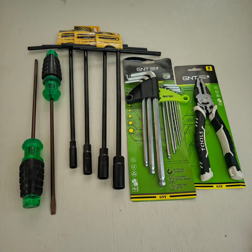 PROMO PAKET KUNCI ALAT BENGKEL / TOOLSET / ALAT TUKANG /  PERKAKAS BENGKEL