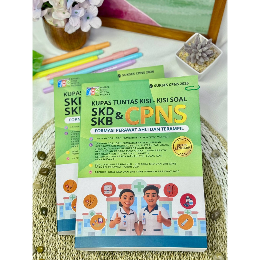 BUKU CPNS FORMASI PERAWAT (SKD DAN SKB)