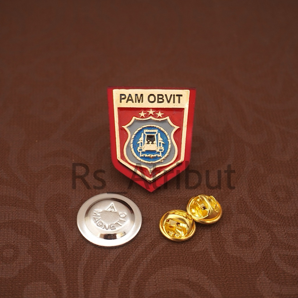 Pin Brevet Brivet Obvit Pamobvit Polri Premium