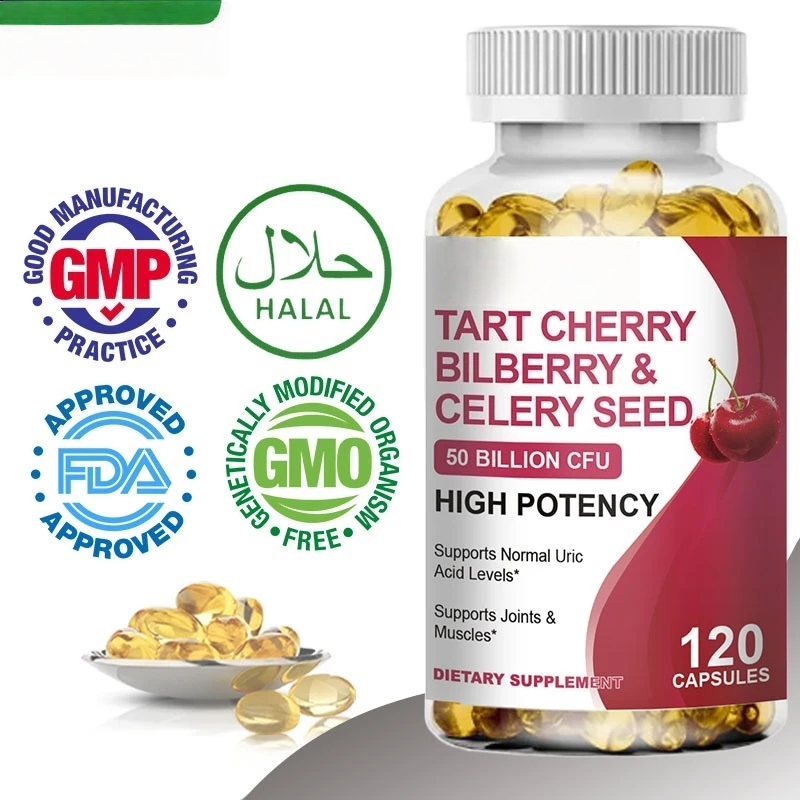 -BEWORTHS-Cherry extract and celery seed capsules ,Double plant extract formula supports health for 