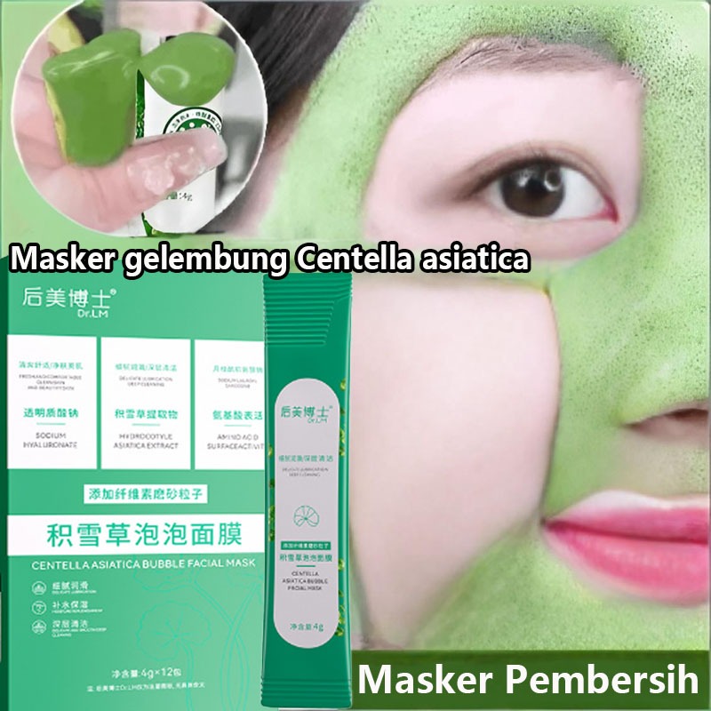 Masker Centella Menghilangkan Komedo Dan Jerawat Masker komedo dan pori pori wajah Masker muka glowi
