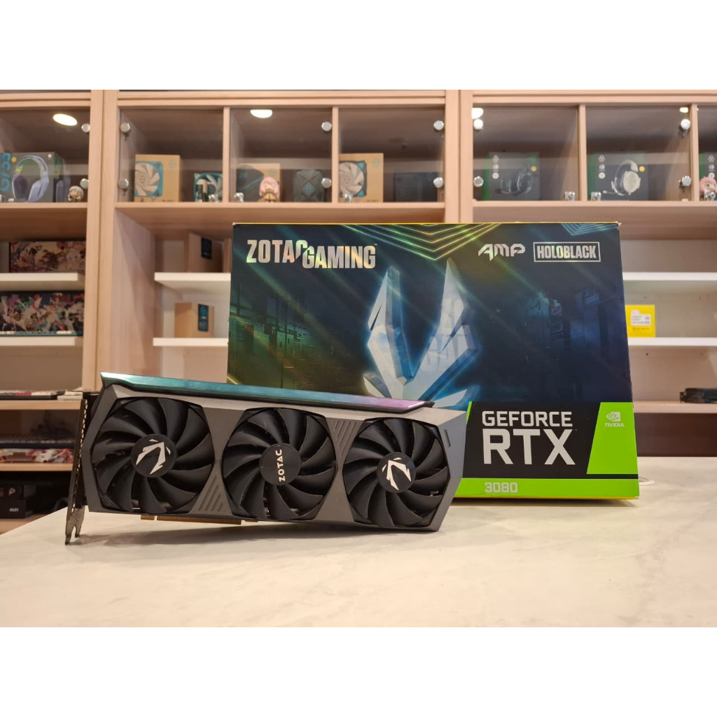 VGA NVIDIA ZOTAC GAMING GeForce RTX 3080 AMP Holo Black | VGA Second 2nd