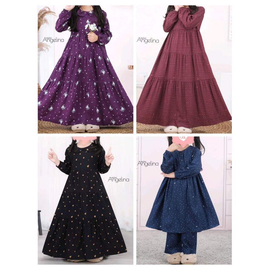 Bella dan Sarah Dress Little Dress Reject Defect Sale Atelier Angelina AA