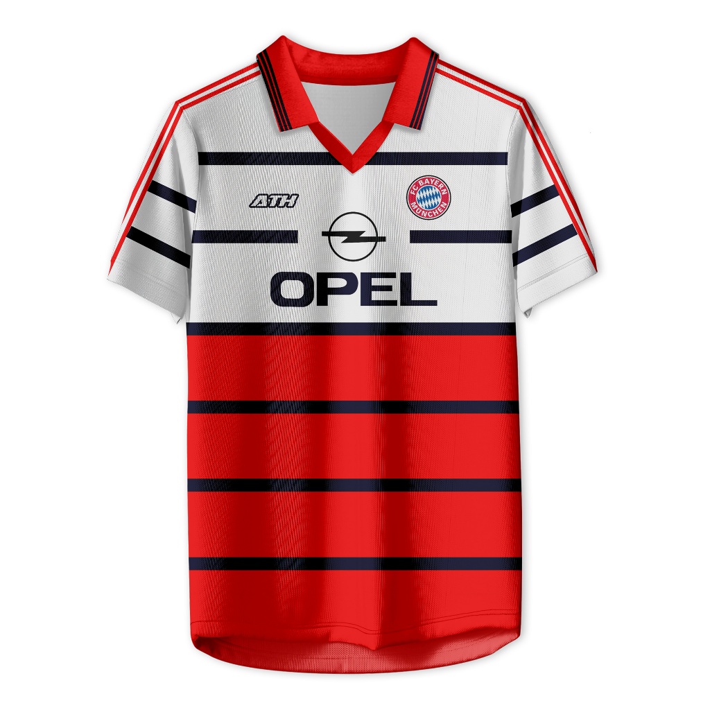 Jersey B4YERN Fantasy Away 1998-2000 Fullprinting - Atasan