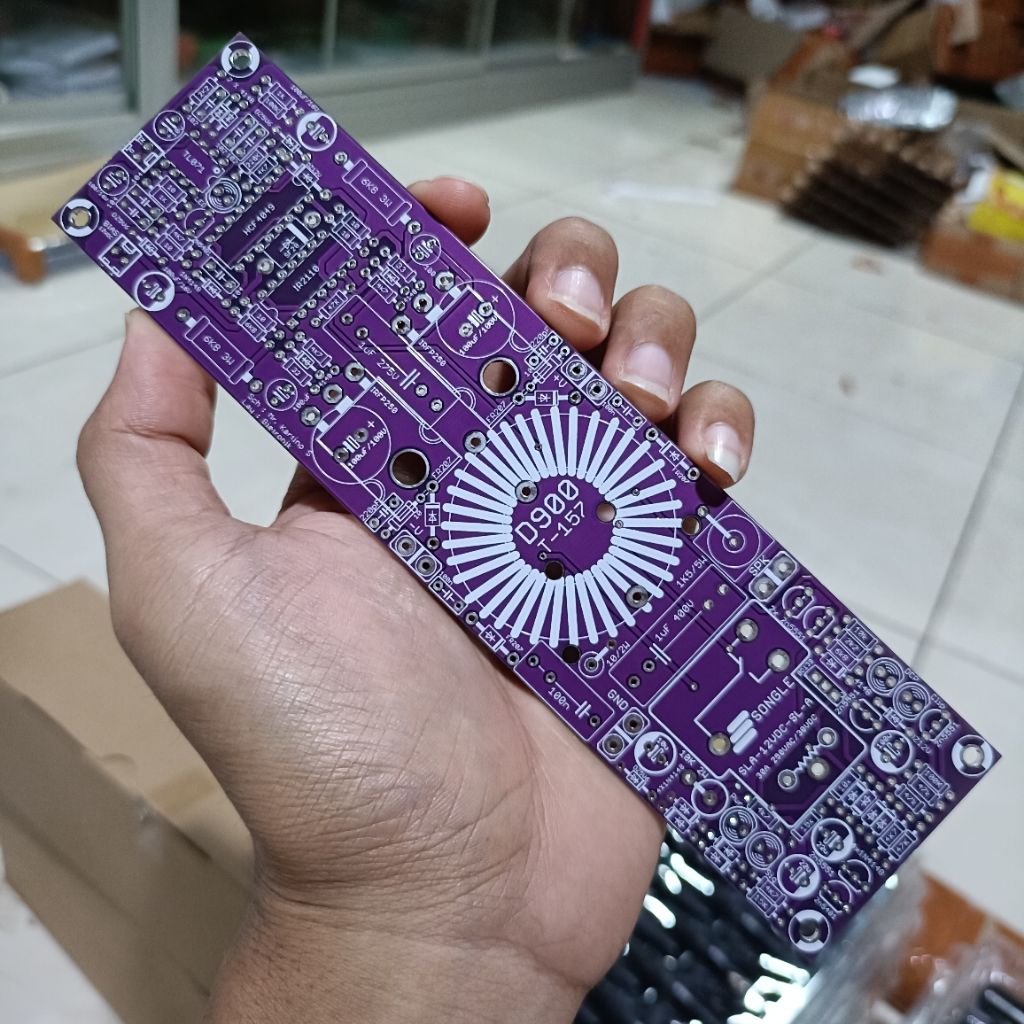 Pcb classD900 plus protector speaker pcb class D900