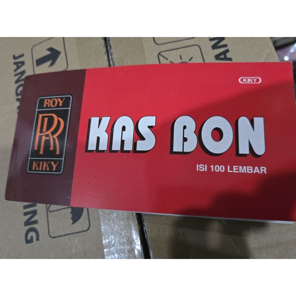 BUKU KAS BON KIKY ISI 100 LEMBAR BUKU BON KEUANGAN KIKY