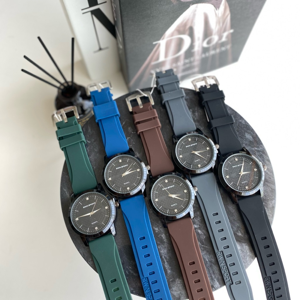 WATCH BWIN SPORT 1 | JAM TANGAN SPORT STRAP RUBBER