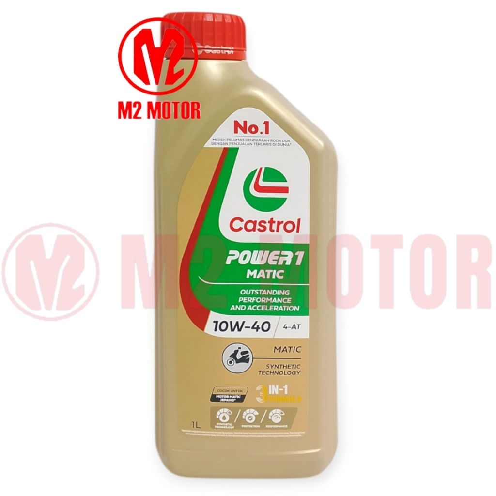 OLI CASTROL POWER 1 MATIC 10W40 1L