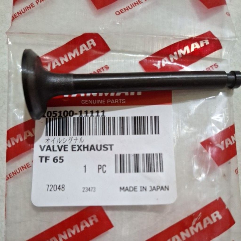 YANMAR TF 65 Klep Valve Set Mesin Diesel TF 65 / TF 55 Untuk Mesin Diesel Yanmar