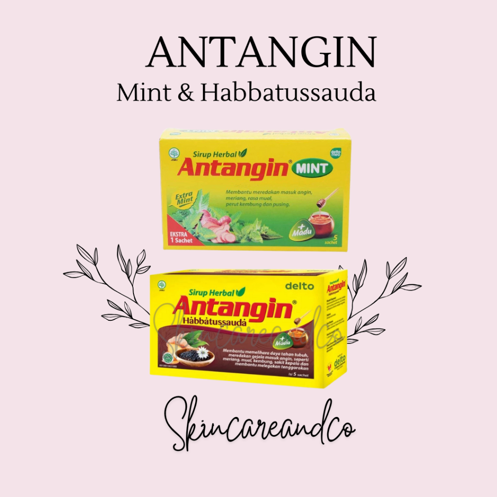 Antangin Cair Habbatussauda & Mint