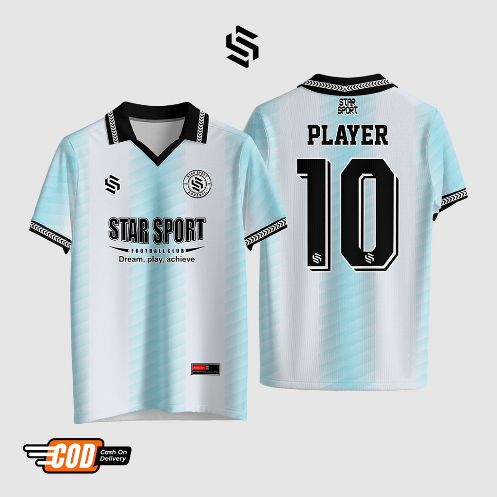 Jersey Baju Futsal & bola terabru Bisa Custom desain sendiri Fullprinting Bisa satuan