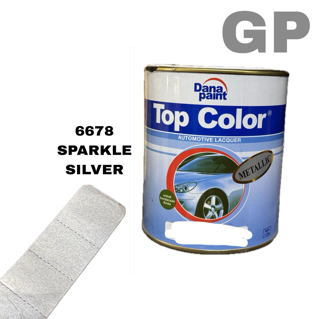 Top Color 6678 SPARKLE SILVER || Cat Mobil