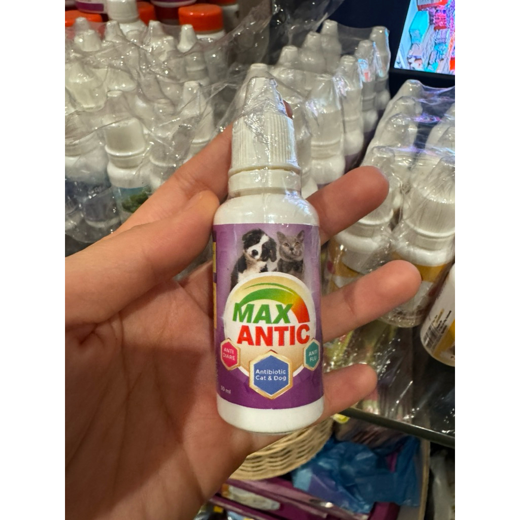 Obat Antibiotik Flu & Batuk Kucing Anjing