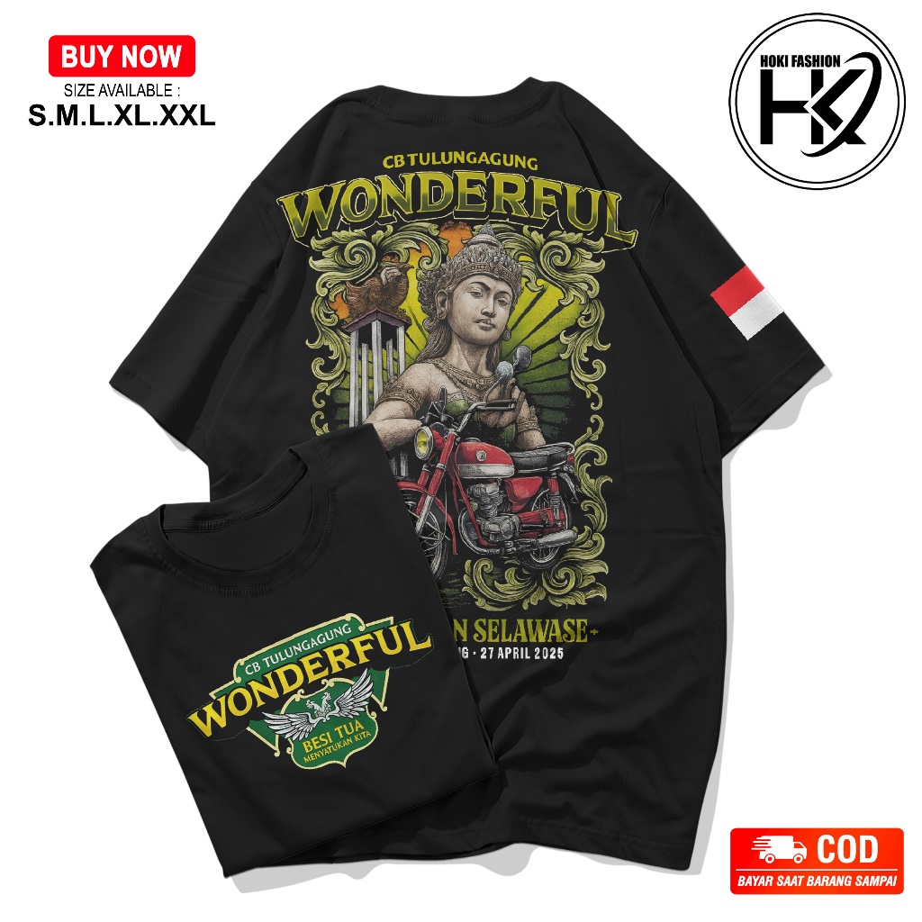 Kaos ACARA WONDERFUL CB TULUNGAGUNG 2025