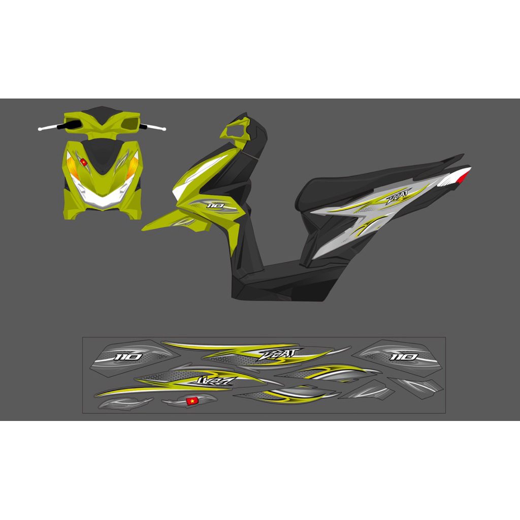 STRIPING VIETNAM STYLE BEAT DELUXE GEN1