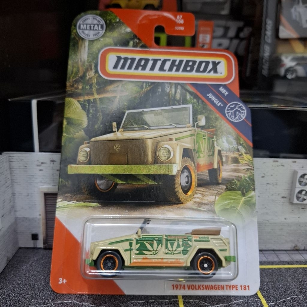 Matchbox 1974 Volkswagen Type 181 VW Camat VW Safari