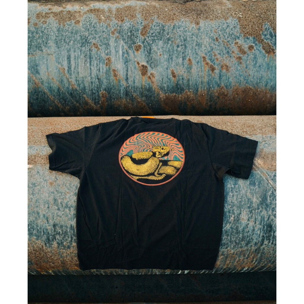 JANGAR - TITANOBOA BLACK T-shirt