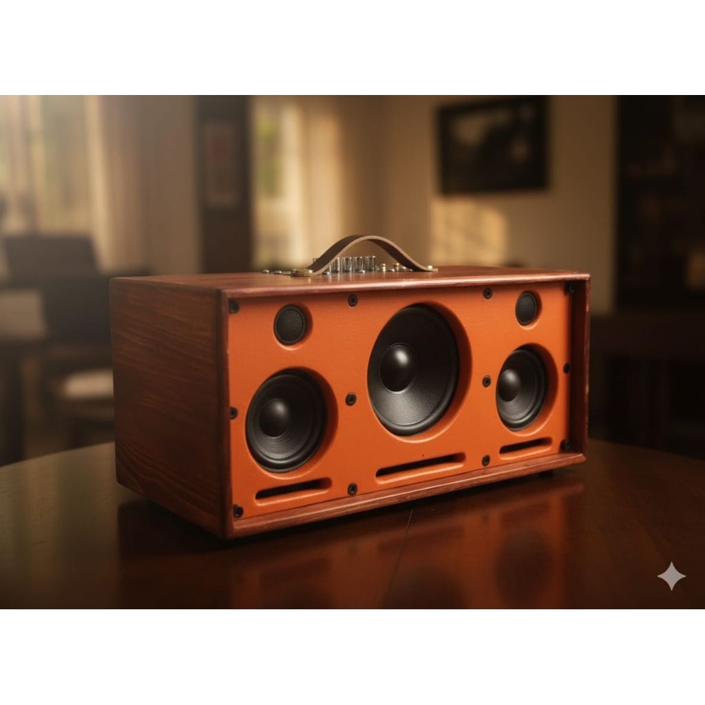PRS 3W.2.1.6 PORTABLE 3WAY BLUETOOTH SPEAKER