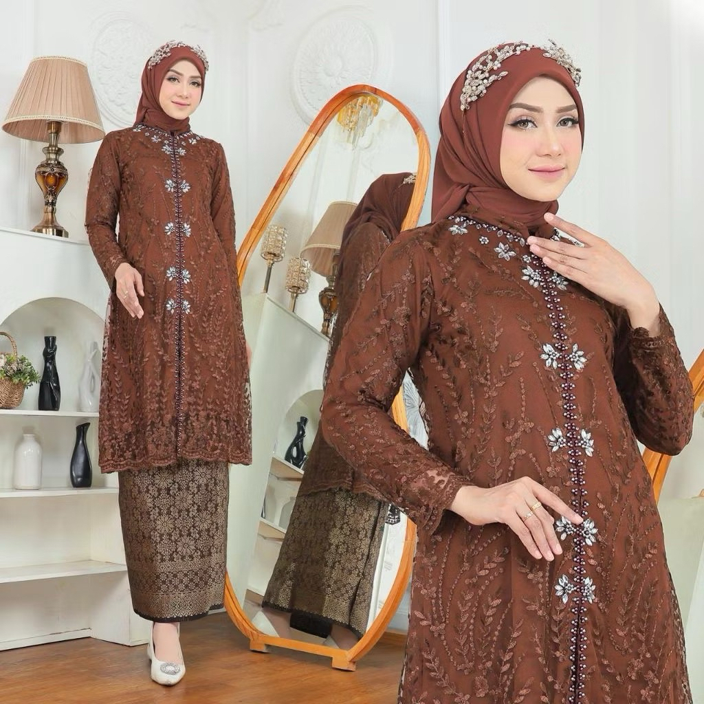 {KEBAYA TILE MEWAH } TUNIK BUSUI PAYET // TUNIK PAYET // TUNIK MEWAH // KEBAYA