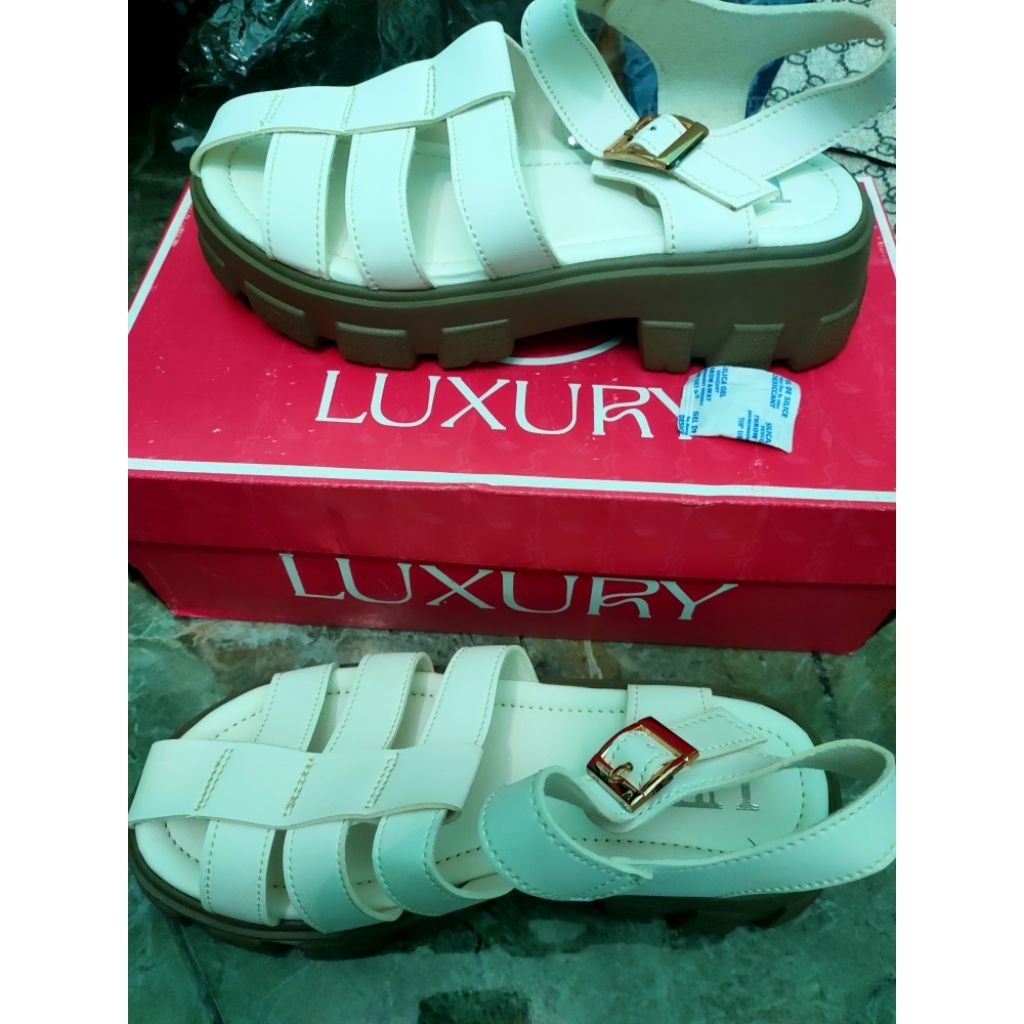 sandal sepatu Pedro wanita tali ukuran 38