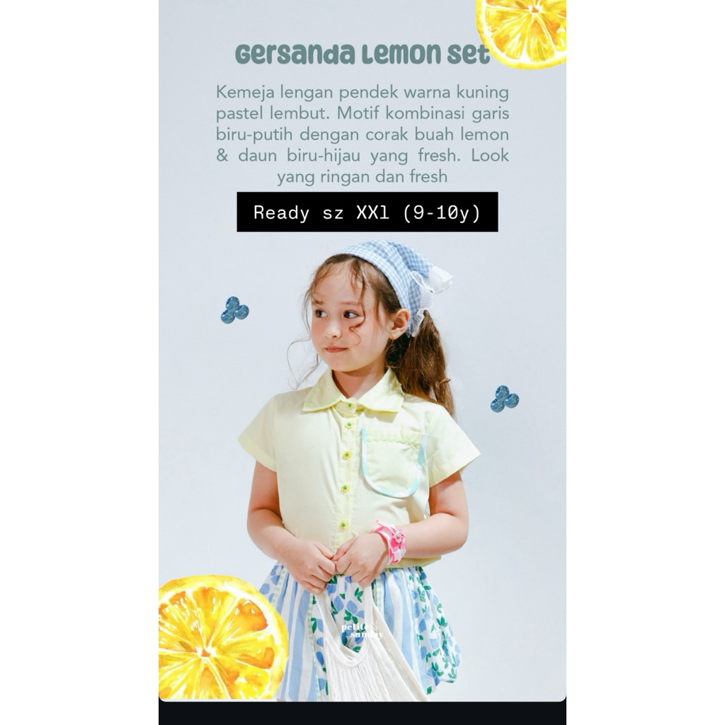 Petite Sunday Gersanda set