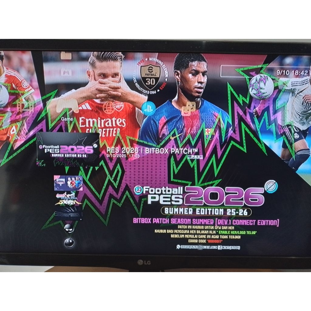 PS3 GAME BOLA BITBOX WINTER SEASON 25-26