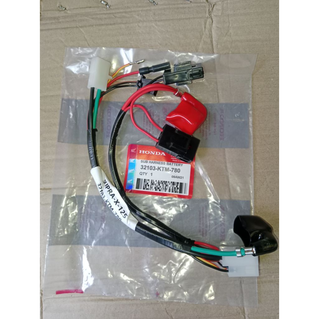 KABEL AKI ASSY SUPRA X 125 SUB HARNESS BATERAY SUPRA X 125 32103-KTM-780