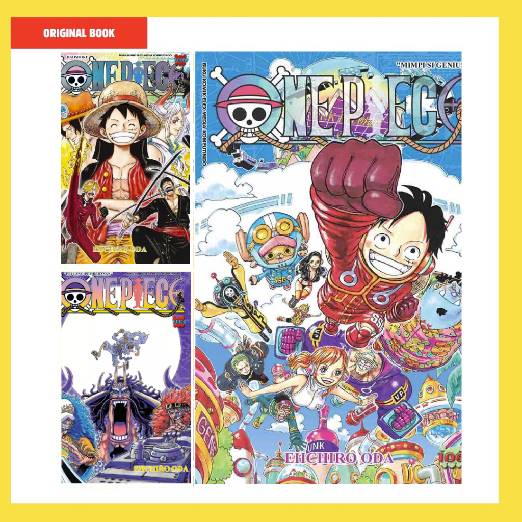 Komik One Piece Eichiro Oda Original Elex Media
