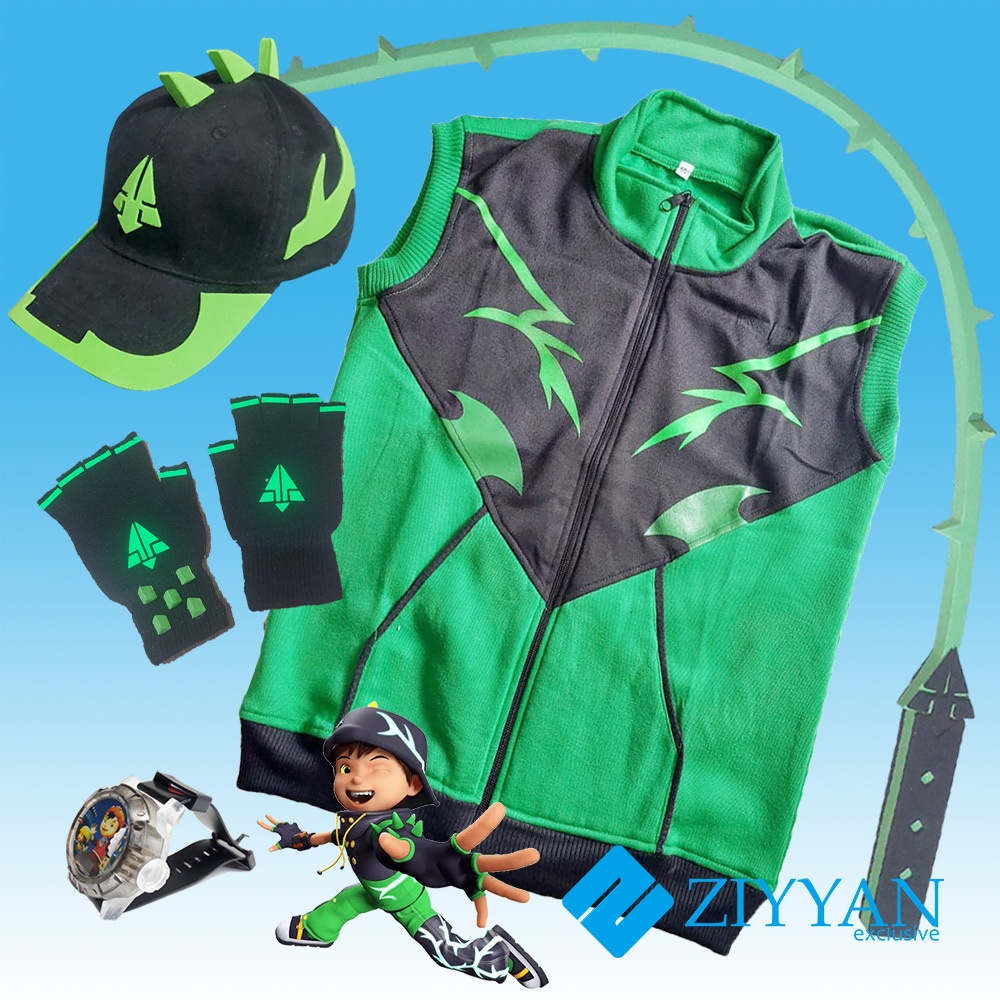 KOSTUM ANAK BOBOIBOY DURI / THORN