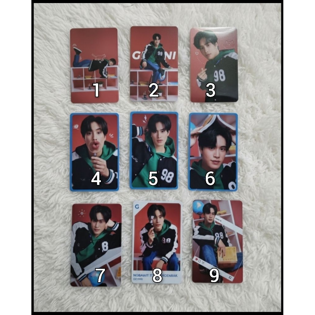 GMMTV SHARING Gemini back to school - photocard gmmtv gemini bts