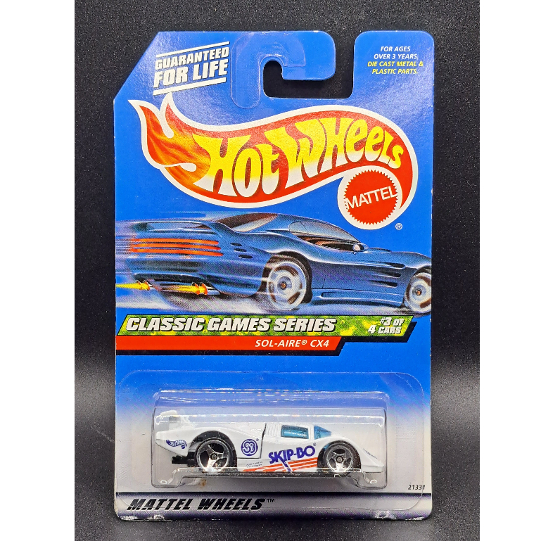 1999 Hot Wheels - Classic Games Series - Sol-Aire CX4