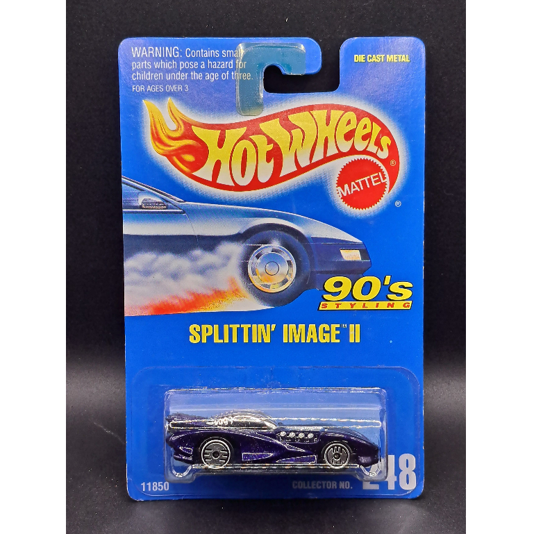 1992 Hot Wheels - Splittin' Image II = Black