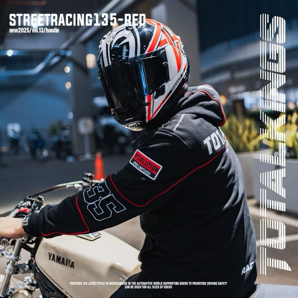 HOODIE TOTAL KINGS YELSTREET RACING 135 LIMITED EDITION READY L)