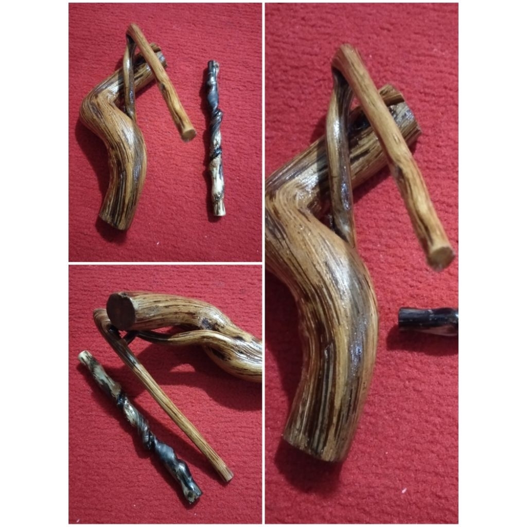 Koleksi Kayu antik Unik Sakral + Kayu Putar Asli Alam Hutan Kalimantan