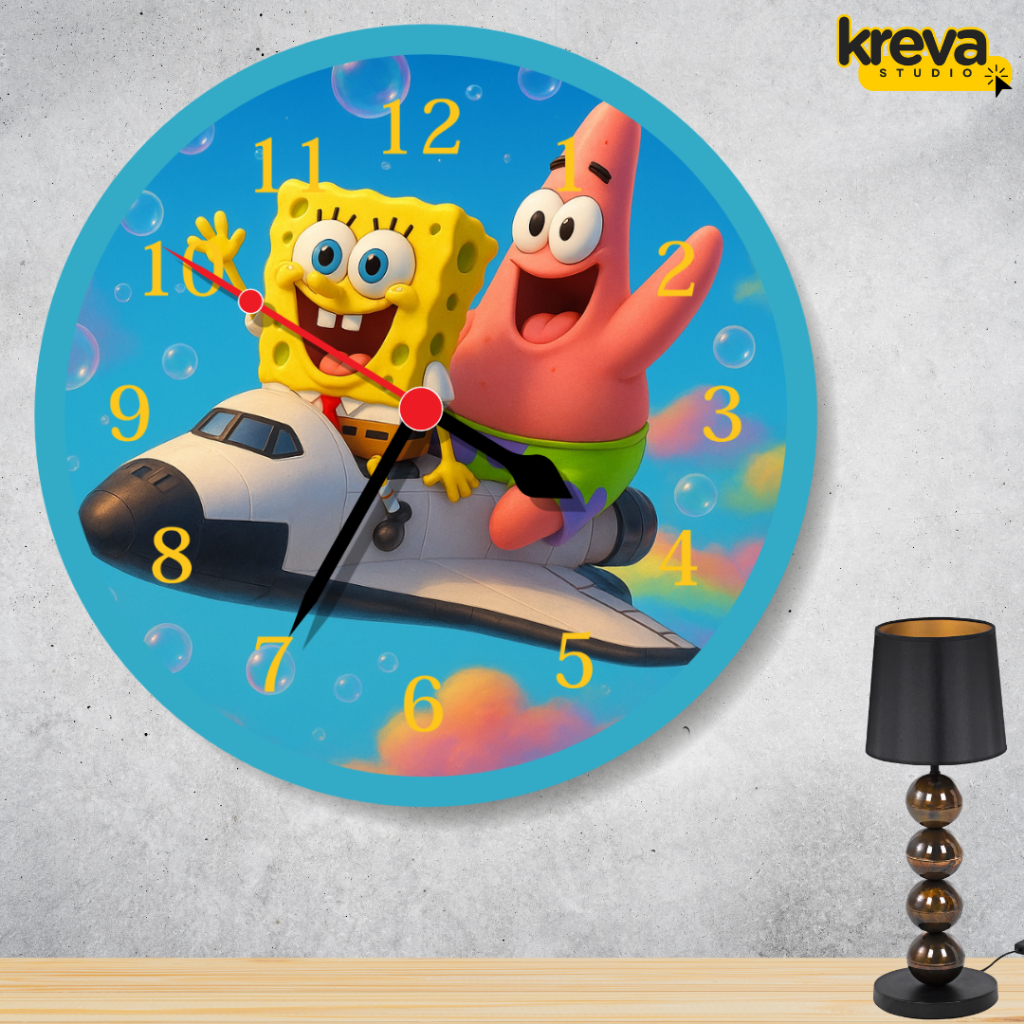 Jam Dinding Unik Free Custom/Foto/ Ulang Tahun/Kenang Kenangan/Perlengkapan Dekorasi Dinding