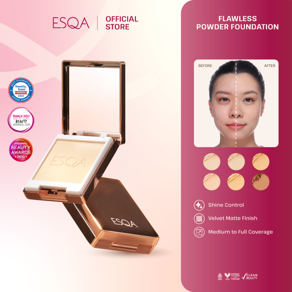 ESQA Flawless Powder Foundation